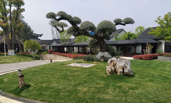 溧陽華康健達(dá)養(yǎng)生泳池，人工湖水處理工程項(xiàng)目案例