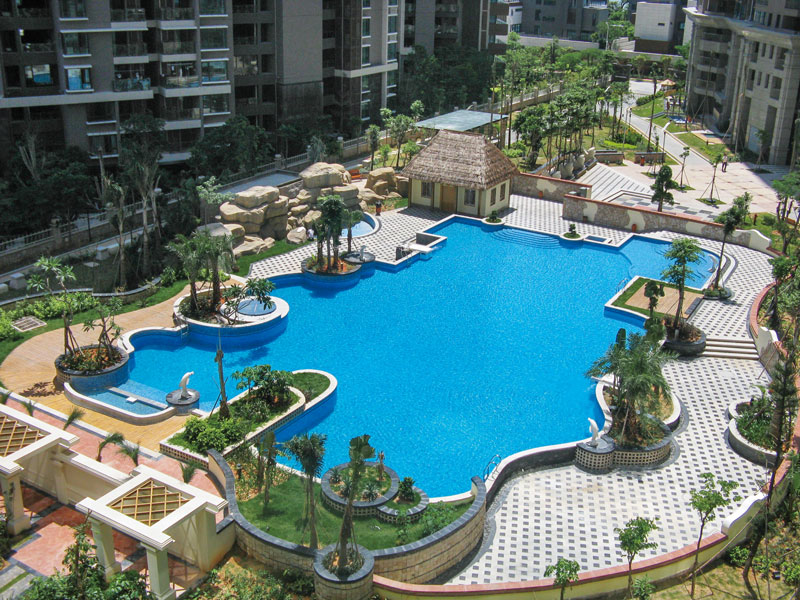 游泳池化學(xué)物質(zhì)殘留的處理方式？