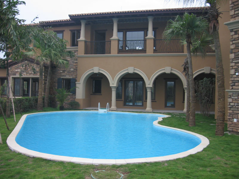 適合別墅庭院的泳池水處理設(shè)備，安裝需要破壞地面嗎？